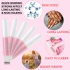 MUSILAN Nail Gel Glue,Nail Glue for Press on Nails 40PCS Ultra Quick Nail Glue for Acrylic Nails,Super Strong Nail Gel Glue for Fake Nail Tips Professional Nail Tip Glue for Broken Nails 0.07OZ/PCS