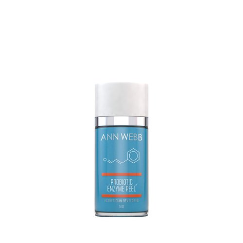 Ann Webb Probiotic Fruit Enzyme Mask - All Natural Pumpkin, Cinnamon & Apple Enzymes in Probiotic, Exfoliating Peel Brightens skin & leave you with a healthy glow the Natural Way! (.5 oz)