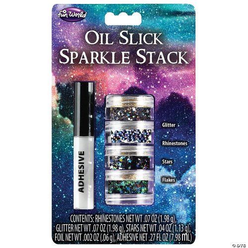 Fun World Gold Sparkle Stack Makeup Kit