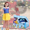 VGOFUN Girls Dress up Trunk Princess Costume Dress Pretend Play Set for Girls Toddlers (Princess dress up trunk-2)