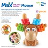 Learning Resources Max the Fine Motor Moose - 13 Pieces, Ages 2+ Toddler Learning Toys, Fine Motor Toy for Toddlers, Preschool Toys