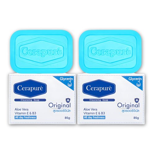 Cerapure Glycerin Soap Bars For Men Women Clear Transparent Bath Soap Bar For Dry Skin Formula Cleanse And Moisturize Skin All Day Freshness (2)