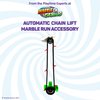 Marble Genius Automatic Chain Lift - The Perfect Marble Run Accessory Add-On Set for Creating Exciting Mazes, Tracks, and Races - Endless Fun, and Creativity, Experience The Thrills of Marble Racing