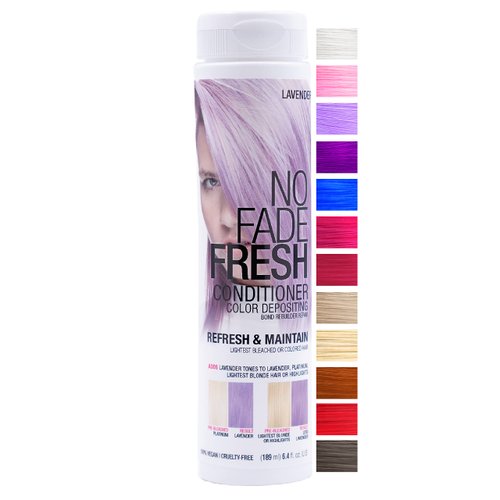 Lavender Color Depositing Conditioner - Semi Permanent Hair Color with BondHeal Bond Rebuilder - Light Purple Hair Dye - Deep Conditioner Hair Mask 6.4 oz