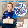 BenLouis 108Pcs Outer Space Themed Party Favors Space Alien Sticker Stampers School Stationery Set Bulk Classroom Prizes for Astronaut Planet Birthday Party Goodie Bags Fillers