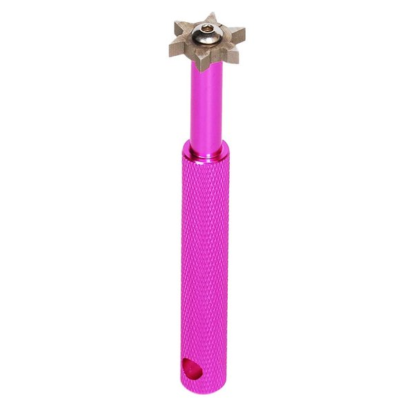 HIFROM Groove Sharpener with 6 Heads - Golf Club Groove Sharpener Re-Grooving Tool and Cleaner Replacement for All Irons Pitching Sand Lob Gap and Approach Wedges and Utility Clubs