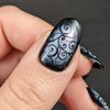 Maniology Swirls Nail Stamping Plate, Swirling Patterns Nail Art Designs, Swirl-Theme Manicures