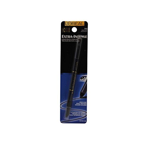 L'oreal Extra-intense Liquid Pencil Eyeliner-793 Blue Rush Qty 1