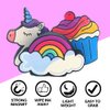 Magnetic Dry Erase Eraser Set for Whiteboard - 3 Pack Cute Design Unicorn, Cupcake and Rainbow - for Kids and Classroom Board Accessories