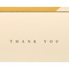 Papyrus Thank You Cards with Envelopes, Gold Border (16-Count)