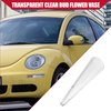 Hihaha No.1C2858449/1C28584496TP Car Transparent Bud Flower Vase for VW New Beetle 1999-2010 for VW New Beetle Cabriolet 2003-2010 / Outer/Durable Plastic / 1 Pcs