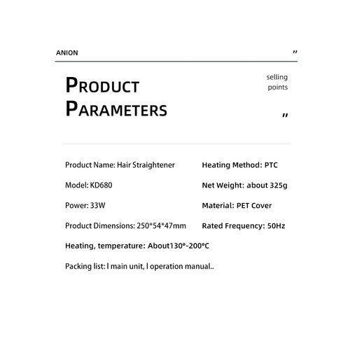 Hair Straightener Brush, Ring Hair Straightener Comb, 5 Temperature Setting with Anti-Scald & Auto-Off Safe, Professional Hair Styling Tool for Women