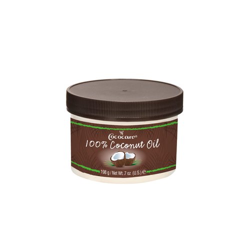 Cococare 100% Coconut Oil - All Natural Coconut Oil for Use on Skin & Hair - Ideal for All Skin Types (7oz)