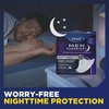 Tena Men Overnight Incontinence Protective Guard, Bladder Control, Discrete, Overnight Absorbency, 30 Count