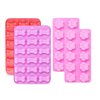 Silicone Molds Puppy Dog Paw and Bone, Non-Stick Food Grade Silicone Molds for Chocolate, Candy, Jelly, Ice Cube, Dog Treats, Cupcake Baking Mould, Muffin pan (Set of 4PCS)