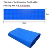 SKARUMMER Swimming Pool Ladder Mat - Protective Pool Ladder Pad Step Mat with Non-Slip Texture, Blue Medium Pool Step Mat 36 inch X 9 inch