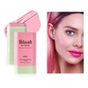 LAMUSELAND Cream Blush Stick, Multi Use Waterproof Natural Face Blush, Moisturize, Long-lasting, Pigmented & Blendable, Matte Makeup Blush Stick for Cheeks Eyes Lips (cherry pink)