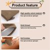 4 Pcs Self Tanner Mitt Applicator Kit - Self Tanning Mitt Glove,Self Tanner Back Applicator,Mini Face Tanner Mitt,Face Tanner Brush Soft Streak-Free Reusable & Washable for Women Girl Men (Brown)