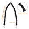 Double Dog Leash for Two Dogs - No Tangle Two Dog Leash, Comfortable Shock Absorbing Reflective Bungee Dog Double Leash, Dual Walking Training Lead for 2 Dogs