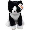 Shelter Pets: Peppa The Tuxedo Cat - 10" Black and White Plush Toy Stuffed Animals - Based on Real-Life Adopted Pets - Benefiting The Kitten and Cats Animal Shelters They were Adopted from