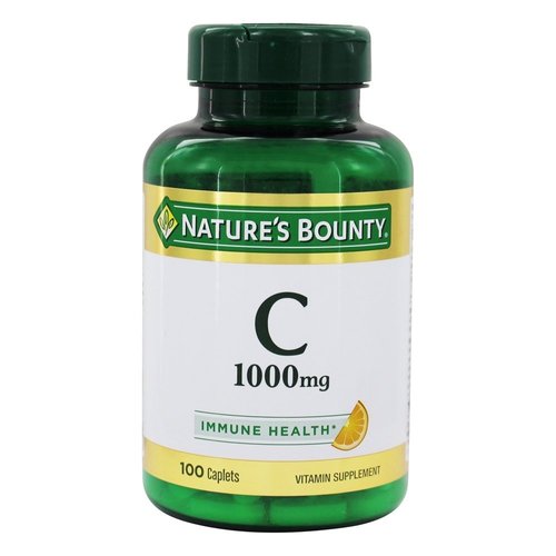 Nature's Bounty Vitamin C 1000 mg Immune Health Caplets 100 ea
