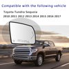 Passenger Side Heated Mirror Glass Replacement For 2008-2017 Toyota Sequoia 2007-2020 Toyota Tundra Passenger Side Mirror-for Toyota Tundra Sequoia Side Mirror With Rear Holder and Turn Signal