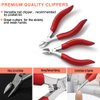 BEZOX Ingrown Nail Clippers - Precision Thick Toenail Clipper for Ingrown and Curly Nails, Comfort Grip Fingernail Clipper, Ergonomic Handle Toenail Scissors for Seniors