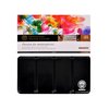 Mungyo Professional Half Pan Size Water Colors Set in Tin Case/Integral Mixing Palette in The lid (48 Colors)