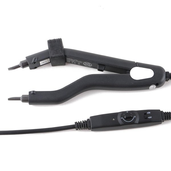 Dioche Fusion Hair Extension Tool with Heat Iron Connector Wand, Temperature Adjustable, Professional Hair Extensions, Uniform Heating, Black (US Plug)