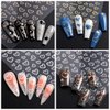 8 Sheets Metallic Nail Art Stickers, Heart Love Nail Decals 3D Self Adhesive Gold Silver Rose Gold White Nail Designs, Heart Nail Sticker for French DIY Nail Decoration Manicure Accessories for Women