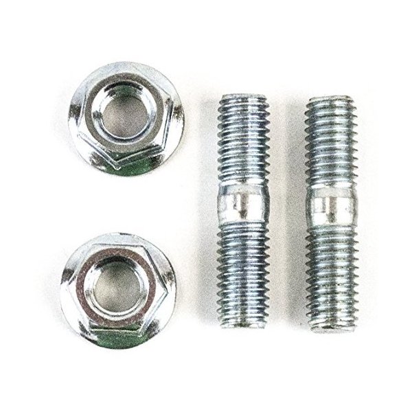 Sellerocity Brand Part Muffler Bolt Exhaust Stud Nut Kit Compatible With Honda GX110 GX120 GX160 GX200, OEM 90047-ZE1-000 Small Engine