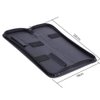Mootea Haircut Tool Bag,Professional PU Leather Zipper 2 Scissors Pouch Box Hairdressing Scissors Tool Bag