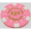 Poker Chips - (25) $2.50 Desert Palace 11.5 Gram Clay CompositeF