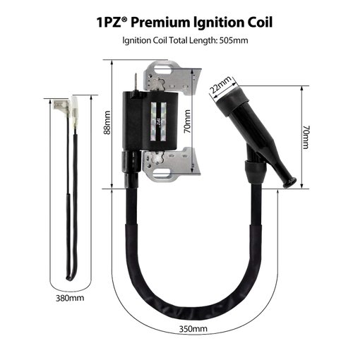 1PZ HG2-F07 Ignition Coil with Spark Plug for Predator 420cc 5000W 6500W 7000W 8750W Gas Generator Engine