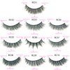 Ellazzle 20 Pairs False Eyelashes Natural, Wholesale 5D Fuffy Volume Lashes, Faux Mink Eyelash Bulk with Portable Boxes