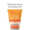 Neutrogena Oil-Free Acne Face Scrub, 2% Salicylic Acid Acne Treatment Medicine, Daily Face Wash to help Prevent Breakouts, Oil Free Exfoliating Facial Cleanser for Acne-Prone Skin, 4.2 fl. oz