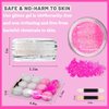 12 Colors Face Glitter Body Glitter Gel Set Hair Glitter Gel Makeup Gel for Body Glitter Face Eye Glitter For Musical Festival Carnival Dance Halloween Party Beauty Mermaid Sequins Makeup Glitter Glue