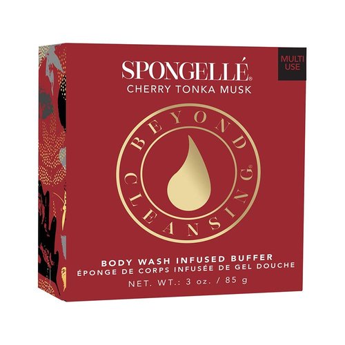 Spongelle Body Wash Infused Buffer Cherry Tonka Musk