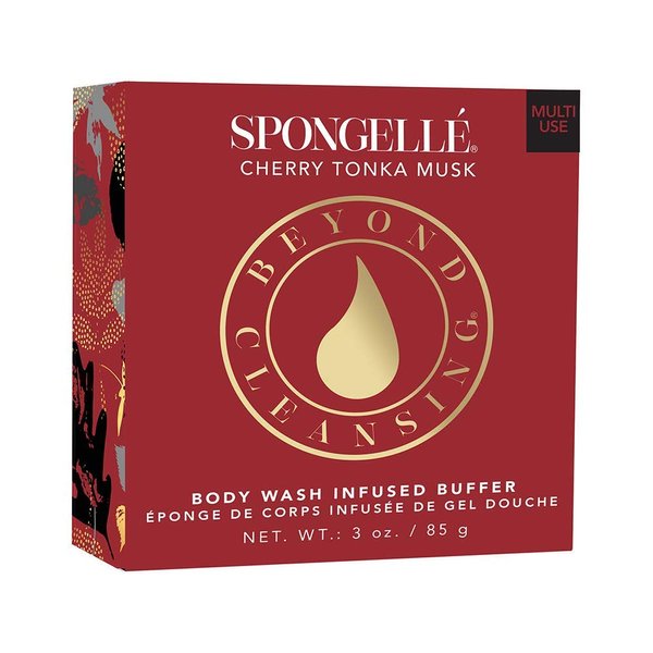 Spongelle Body Wash Infused Buffer Cherry Tonka Musk