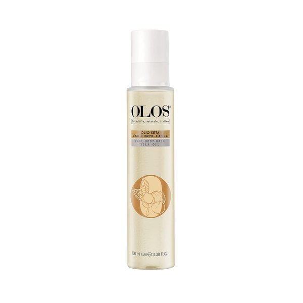 OLOS Face, Body, Hair and Skin Oil, 3.38 oz - Anti-Aging Face Oil with Vitamin E - Body Oil to Protect and Hydrate Skin - Hair Oil for Soft and Shiny