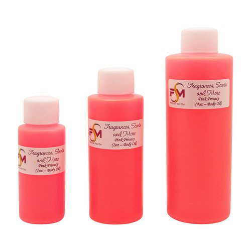 Fragrances, Scents and More Pink Privacy Perfume/Body Oil - 1 Fl Oz Plastic Bottle (30ml)