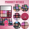 FantasyDay All-in-one Holiday Makeup Gift Set | Full Makeup Kit for Women Essential Starter Bundle Include 20 Highly Pigmented Shimmer Eyeshadow Palette,3 Blush,3 Face Powder, 6 Lipgloss, Brush