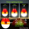 Doukey Tent Lamp Portable LED Tent Lights Hurricane Emergency Light Bulbs Hook LED Camping Lights LED Lantern Flashlight Camping Lanterns for Power Outages Camping Hiking Backpacking Fishing (4 Packs)