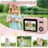 Kids Digital Camera for Toddler Girls,Toy Camera for Kids 3-8 Year Old,Children Selfie Video Camera with 1080p Dual Lens,Christmas Birthday Gifts for Boys Girls Age 3-8 with 32g Tf Card-Pink