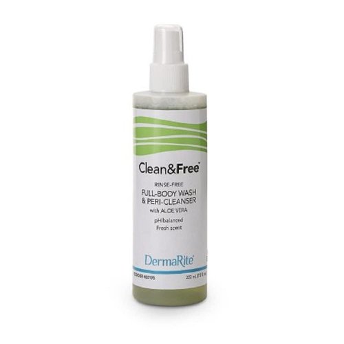 Clean & Free Rinse-Free Shampoo&Body Wash Scented 7.5 oz. 00193 3 Each