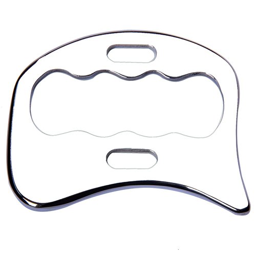 FeelFree Sport Stainless Steel Gua Sha Scraping Massage Tool-Muscle Scraper - Soft Tissue Mobilization,Physical Therapy for Back, Legs, Arms…