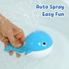 HEMRLY Baby Bath Toys for Kids Ages 1-3 4-8, Rechargeable Whale Bath Toy Sprinkler, Light Up Bath Toy Toddlers 2-4, Infant Bathtub Toys, Baby Gifts