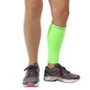 Zensah Calf/Shin Splint Compression Sleeve (singe sleeve), Neon Green, X-Small/Small