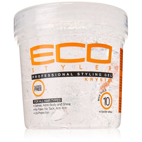 ECO Krystal Styling Gel, 16 Ounce