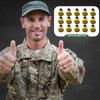 DEEKIN 24 Pcs Veteran Ducks Veteran Forces Memorial Rubber Ducks Army Military Rubber Ducks Military Party Favors Cute Duck for Veteran Forces Gifts, Party Decorations